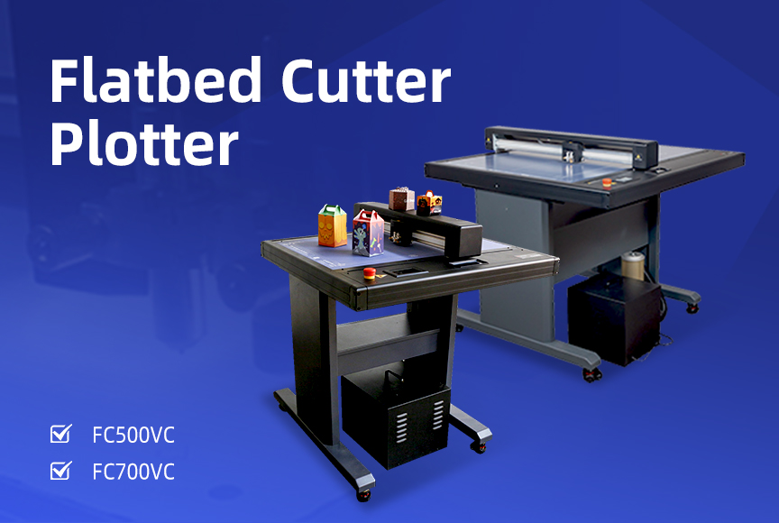 Vulcan Flatbed Cutter with network interface for stable long-distance communication and multi-computer control